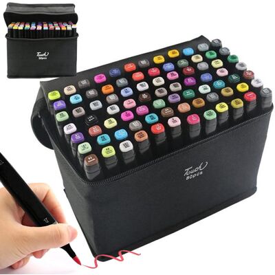 XYZ Markery alkoholowe touch zestaw 80szt torba etui XYZ Markery alkoholowe touch zestaw 80szt torba etui