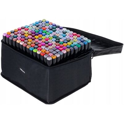 ikonka Markery dwustronne mazaki owe w etui 168 + TORBA ETUI ikonka Markery dwustronne mazaki owe w etui 168 + TORBA ETUI