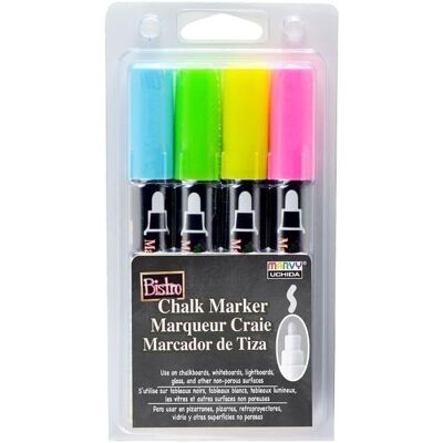 Inny producent Markery kredowe Bistro Chalk Marker 4 kolory Inny producent Markery kredowe Bistro Chalk Marker 4 kolory