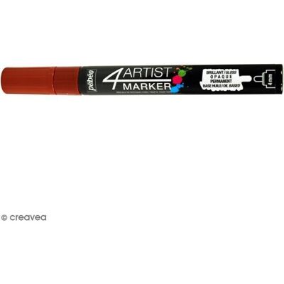 Markery olejne 4Artist Marker - PEBEO - Końcówka okrągła 4 mm - Kolor brązowy - Opaque Markery olejne 4Artist Marker - PEBEO - Końcówka okrągła 4 mm - Kolor brązowy - Opaque