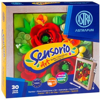 Astra Masa Plastyczna Sensorio Art Maki Z Ramką 30 Kolorów Astra Masa Plastyczna Sensorio Art Maki Z Ramką 30 Kolorów