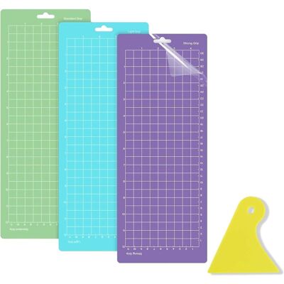 Inny producent Mata Do Cięcia Cricut Joy, 3 Sztuki 4,5 X 12 Cali (30,5 X 11,4 Cm), Akcesoria Do Folii Ploterowej, Maszyny Do Cięcia, Klej Zastępczy (Standardgrip/l.. Inny producent Mata Do Cięcia Cricut Joy, 3 Sztuki 4,5 X 12 Cali (30,5 X 11,4 Cm), Akcesoria Do Folii Ploterowej, Maszyny Do Cięcia, Klej Zastępczy (Standardgrip/l..