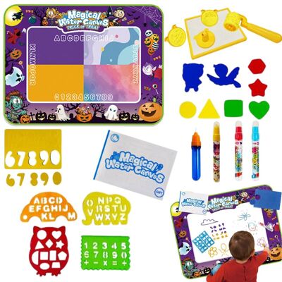 Inny producent Mata Wodna Motyw Halloween Zestaw Z Wałeczkiem Stempelkami Pisaki Szablon Inny producent Mata Wodna Motyw Halloween Zestaw Z Wałeczkiem Stempelkami Pisaki Szablon