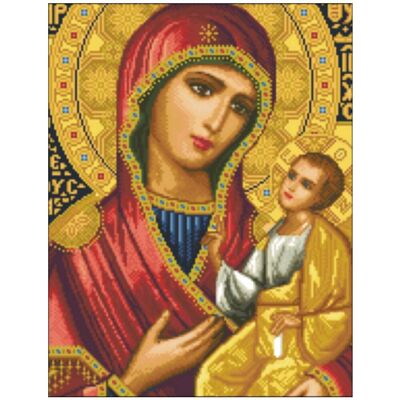 Święte Miasto Matka Boża z Dzieciątkiem MOZAIKA diamentowa wyklejanka z diamencikami zestaw - mozaika prezent na Dzień Babci diamond painting obraz do.. Święte Miasto Matka Boża z Dzieciątkiem MOZAIKA diamentowa wyklejanka z diamencikami zestaw - mozaika prezent na Dzień Babci diamond painting obraz do..