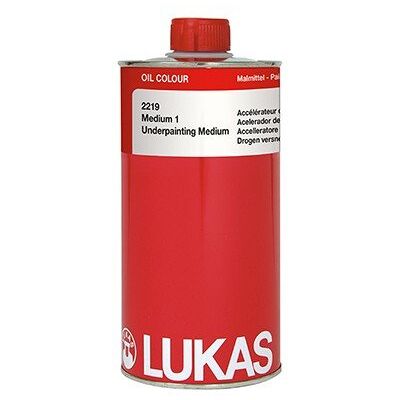 Medium do farb olejnych 'Underpainting' Lukas 1000 ml Medium do farb olejnych 'Underpainting' Lukas 1000 ml