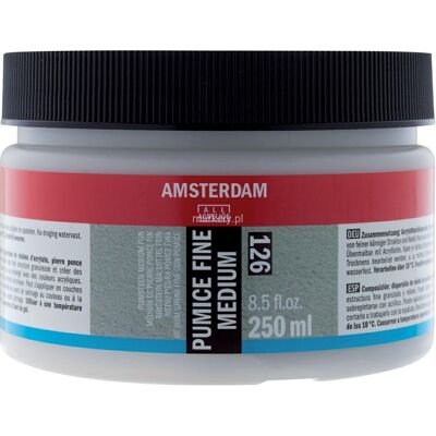 Medium Pumeksowe 126 Drobne 250ml Finepumice Talens Amsterdam Medium Pumeksowe 126 Drobne 250ml Finepumice Talens Amsterdam
