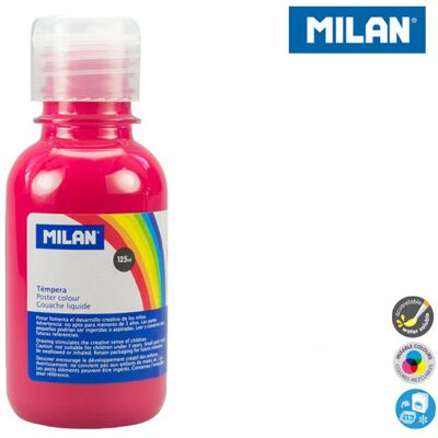 Milan Polska Milan, farba tempera, magenta, 125 ml Milan Polska Milan, farba tempera, magenta, 125 ml