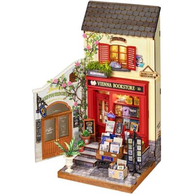 Mini Domek 3D - Vienna Bookstore Rolife Mini Domek 3D - Vienna Bookstore Rolife