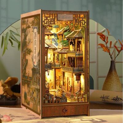 HABARRI Miniaturowy domek Book Nook - Cesarski dziedziniec HABARRI Miniaturowy domek Book Nook - Cesarski dziedziniec