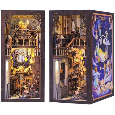 HABARRI Miniaturowy domek Book Nook DIY Pracownia alchemika Czary magia Potter Hogwart Zaklęcia HABARRI Miniaturowy domek Book Nook DIY Pracownia alchemika Czary magia Potter Hogwart Zaklęcia
