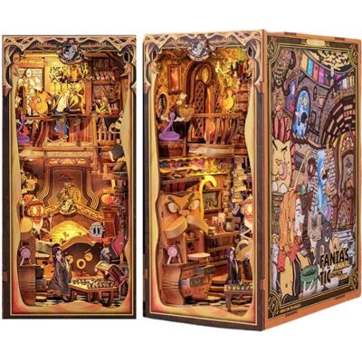 HABARRI Miniaturowy domek Book Nook - Fantastyczne zwierzęta - CuteBee HABARRI Miniaturowy domek Book Nook - Fantastyczne zwierzęta - CuteBee