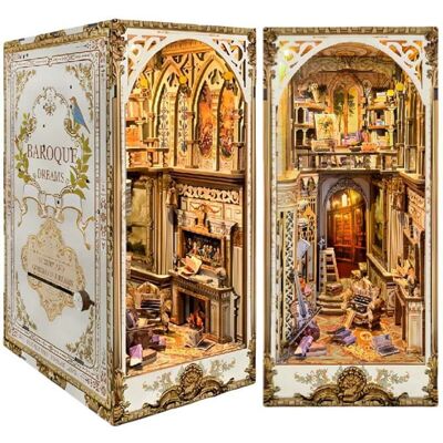 HABARRI Miniaturowy domek Book Nook - Klasyczny barok - Joincon HABARRI Miniaturowy domek Book Nook - Klasyczny barok - Joincon