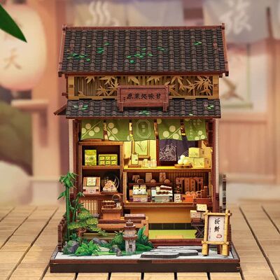 HABARRI Miniaturowy domek Book Nook - Księżycowe ciasteczka - CuteBee HABARRI Miniaturowy domek Book Nook - Księżycowe ciasteczka - CuteBee