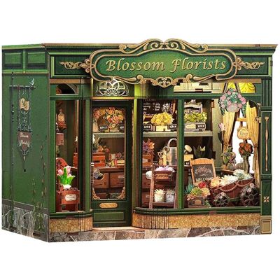 HABARRI Miniaturowy domek Book Nook - Kwiaciarnia marzeń* - CuteBee HABARRI Miniaturowy domek Book Nook - Kwiaciarnia marzeń* - CuteBee