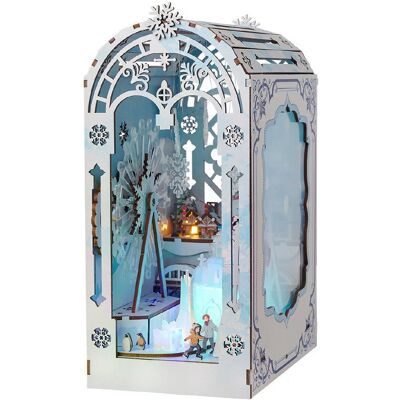 HABARRI Miniaturowy domek Book Nook - Lodowa kraina - IIECREATE HABARRI Miniaturowy domek Book Nook - Lodowa kraina - IIECREATE