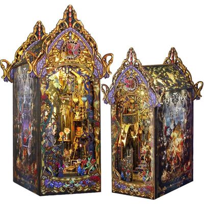 HABARRI Miniaturowy domek Book Nook - Prawa czarodziejskiej nocy HABARRI Miniaturowy domek Book Nook - Prawa czarodziejskiej nocy