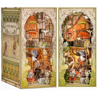 HABARRI Miniaturowy domek Book Nook - Siódme niebo - CuteBee HABARRI Miniaturowy domek Book Nook - Siódme niebo - CuteBee