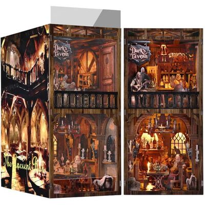 HABARRI Miniaturowy domek Book Nook - Tawerna pod Srebrnym Gryfem - Aslowsnail HABARRI Miniaturowy domek Book Nook - Tawerna pod Srebrnym Gryfem - Aslowsnail