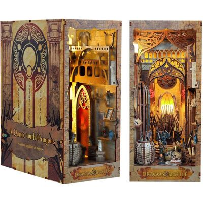 HABARRI Miniaturowy domek Book Nook - Tron smoka - Joincon HABARRI Miniaturowy domek Book Nook - Tron smoka - Joincon