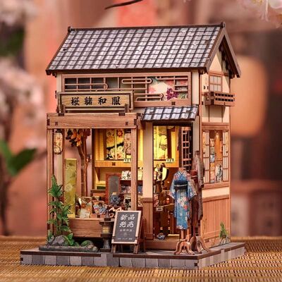 HABARRI Miniaturowy domek Book Nook - Ukryte piękno Geiko - CuteBee HABARRI Miniaturowy domek Book Nook - Ukryte piękno Geiko - CuteBee