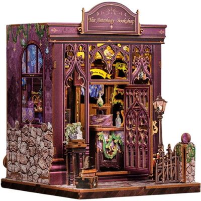 HABARRI Miniaturowy domek mini Book Nook - Astrologia szczęścia - CuteBee HABARRI Miniaturowy domek mini Book Nook - Astrologia szczęścia - CuteBee