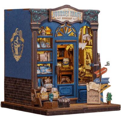 HABARRI Miniaturowy domek mini Book Nook - Drzwi do świata podróży - CuteBee HABARRI Miniaturowy domek mini Book Nook - Drzwi do świata podróży - CuteBee