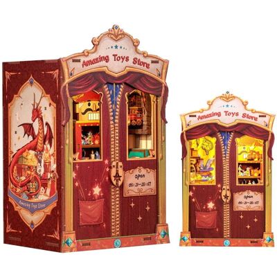 HABARRI Miniaturowy domek mini Book Nook - Hokus Pokus - CuteBee HABARRI Miniaturowy domek mini Book Nook - Hokus Pokus - CuteBee