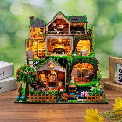 HABARRI Miniaturowy domek - Opowieści szumiących liści* HABARRI Miniaturowy domek - Opowieści szumiących liści*