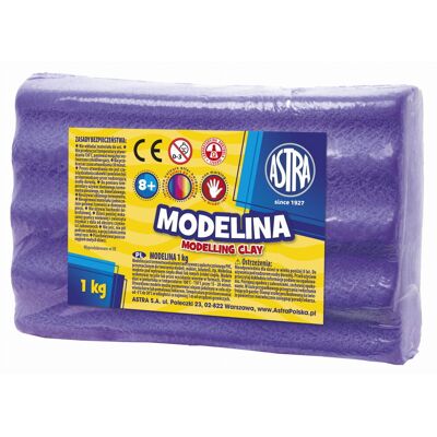 Modelina fioletowa Astra 1 kg Modelina fioletowa Astra 1 kg