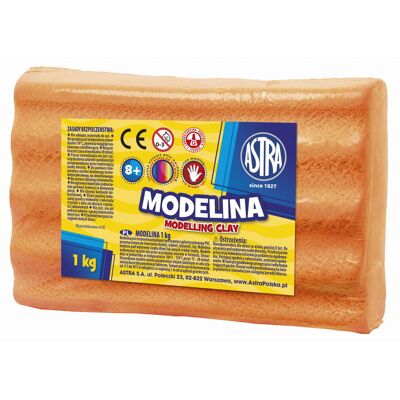 Modelina pomarańczowa Astra 1 kg Modelina pomarańczowa Astra 1 kg