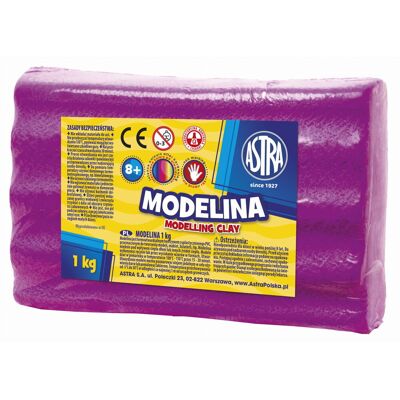 Modelina różowa Astra 1 kg Modelina różowa Astra 1 kg