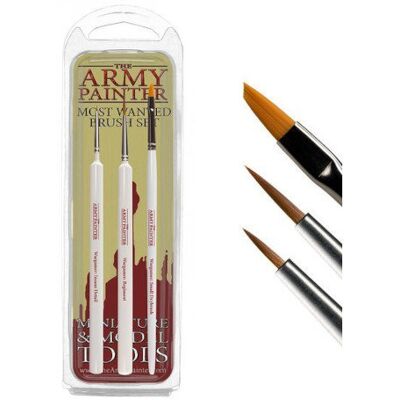 The Army Painter Most Wanted Brush Set / Army Painter The Army Painter Most Wanted Brush Set / Army Painter