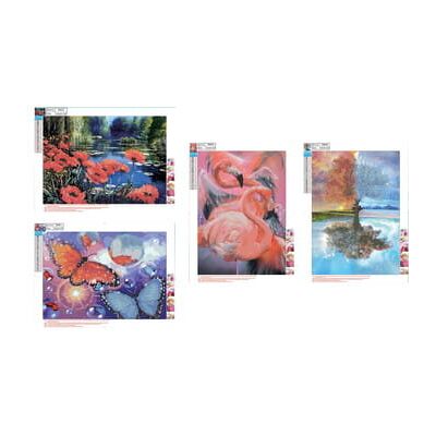 Mozaika Diamentowa 5D Kit 300X400 Mm 4 Wzory Miks Centrum Mozaika Diamentowa 5D Kit 300X400 Mm 4 Wzory Miks Centrum
