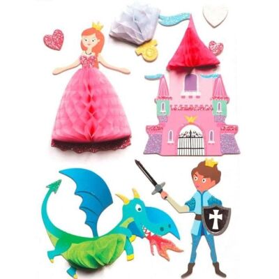 Inny producent Naklejki 3D Disney Księżniczki i Rycerze - Kreatywne nasiona - 7 cm - Różowy - Dziecko - Mieszane Inny producent Naklejki 3D Disney Księżniczki i Rycerze - Kreatywne nasiona - 7 cm - Różowy - Dziecko - Mieszane