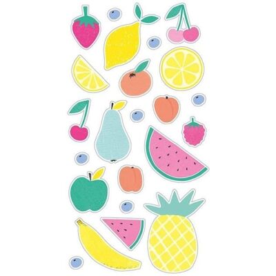 Inny producent Naklejki 3D Puffies Tutti Frutti Fruits - ARTEMIO - Dziecko - Różowy - Od 5 lat Inny producent Naklejki 3D Puffies Tutti Frutti Fruits - ARTEMIO - Dziecko - Różowy - Od 5 lat