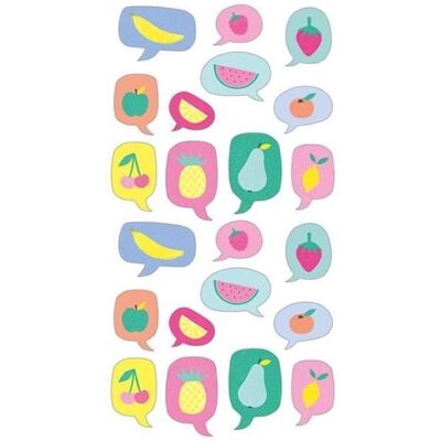 Inny producent Naklejki 3D Tutti Frutti Philactères - ARTEMIO - Dla dzieci od 5. roku życia - Różowe Inny producent Naklejki 3D Tutti Frutti Philactères - ARTEMIO - Dla dzieci od 5. roku życia - Różowe