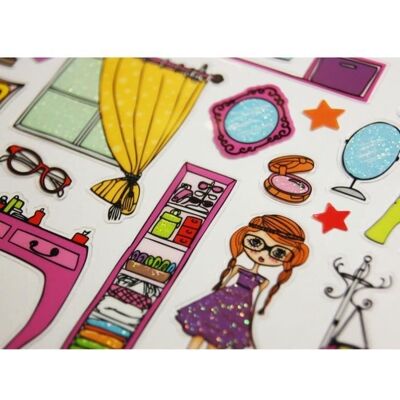 Inny producent Naklejki - Classy - Teen Girl Fashion - Różowe - 5 lat i więcej - Scrapbooking Inny producent Naklejki - Classy - Teen Girl Fashion - Różowe - 5 lat i więcej - Scrapbooking