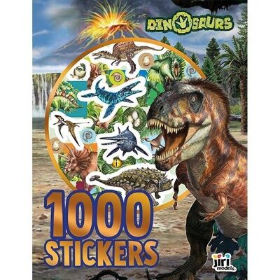 Inny producent Naklejki Dinozaury 1000szt / AAALOE Inny producent Naklejki Dinozaury 1000szt / AAALOE