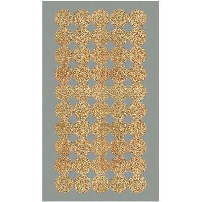 Naklejki do scrapbookingu - Rico Design - okręgi złote - 200 sztuk - Ø 8 mm - Samoprzylepne Naklejki do scrapbookingu - Rico Design - okręgi złote - 200 sztuk - Ø 8 mm - Samoprzylepne
