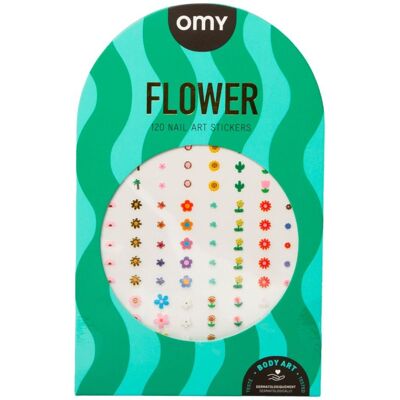Naklejki na paznokcie trwałe do 2 tyg. OMY Flower - 120 szt. Naklejki na paznokcie trwałe do 2 tyg. OMY Flower - 120 szt.
