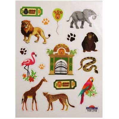 Inny producent Naklejki - Wizyta w zoo - Złocenie - 7,5 x 10 cm Inny producent Naklejki - Wizyta w zoo - Złocenie - 7,5 x 10 cm