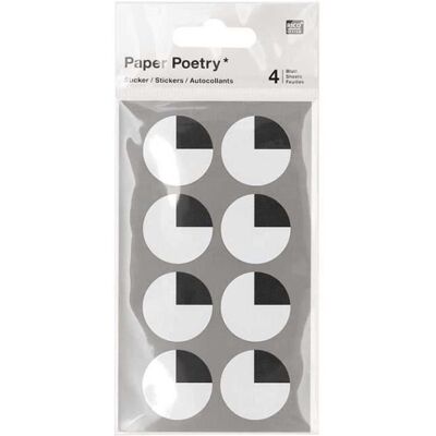 Inny producent Naklejki z widokiem z boku okrągłe oczy - RICO DESIGN - 32 naklejki - Ø 2,5 cm Inny producent Naklejki z widokiem z boku okrągłe oczy - RICO DESIGN - 32 naklejki - Ø 2,5 cm