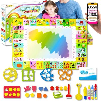 Pltb NOWOŚĆ! MATA WODNA DO RYSOWANIA MAGICZNA 120x90 Edukacja i Zabawa Nauka Dodawania Odejmowania i Liter Pisaki Pieczątki Szablony PREZENT DLA DZIECKA .. Pltb NOWOŚĆ! MATA WODNA DO RYSOWANIA MAGICZNA 120x90 Edukacja i Zabawa Nauka Dodawania Odejmowania i Liter Pisaki Pieczątki Szablony PREZENT DLA DZIECKA ..