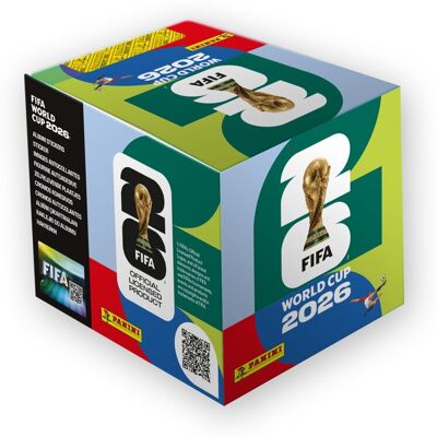 Panini FIFA World Cup 2026 Naklejki Box 50 Saszetek 350 Naklejek Panini FIFA World Cup 2026 Naklejki Box 50 Saszetek 350 Naklejek