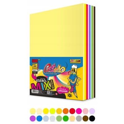 Pastello Papier Do Drukarki A4 Kolorowy Mix 500 Kartek Pastello Papier Do Drukarki A4 Kolorowy Mix 500 Kartek
