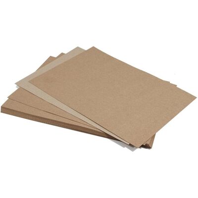 Mondi Papier ozdobny gładki ekologiczny A4 brązowy EKO Kraft 250g 100 ark. - rustykalny papier na wkładki do quillingu origami Mondi Papier ozdobny gładki ekologiczny A4 brązowy EKO Kraft 250g 100 ark. - rustykalny papier na wkładki do quillingu origami