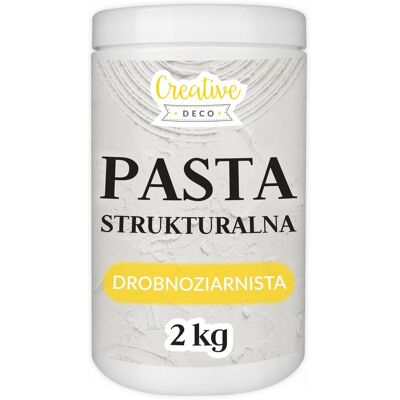 Creative Deco Artystyczna Masa Modelująca - Biała - 2kg - Materiały artystyczne Creative Deco Artystyczna Masa Modelująca - Biała - 2kg - Materiały artystyczne