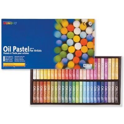 Inny producent Pastel olejowy - Mungyo - Opakowanie 48 sztuk - Wielokolorowy - Uniwersalny - Asortyment Inny producent Pastel olejowy - Mungyo - Opakowanie 48 sztuk - Wielokolorowy - Uniwersalny - Asortyment