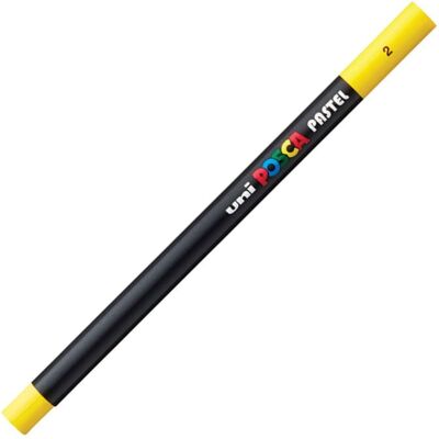 Pastel POSCA KPA-100 (02 - żółty) Pastel POSCA KPA-100 (02 - żółty)