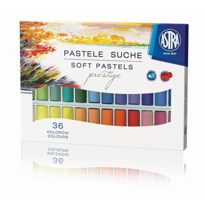 Pastele suche Astra Prestige okrągłe 36 kolorów Pastele suche Astra Prestige okrągłe 36 kolorów